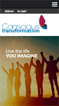 Mobile Screenshot of conscioustransformation.com